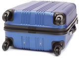 Kenneth Cole REACTION Out of Bounds Lightweight Hardshell 4 - Wheel Spinner Luggage, Cobalt Blue, 24 - Inch Checked