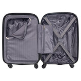 Kenneth Cole REACTION Out of Bounds Lightweight Hardshell 4 - Wheel Spinner Luggage, Magenta, 24 - Inch Checked