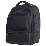 Kenneth Cole Reaction ProTec Travel Business Backpack 17" Laptop Computer TSA Checkpoint - Friendly Bookbag With USB Port, Black