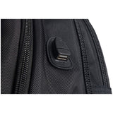 Kenneth Cole Reaction ProTec Travel Business Backpack 17" Laptop Computer TSA Checkpoint - Friendly Bookbag With USB Port, Black