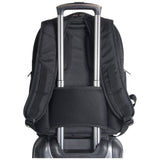 Kenneth Cole Reaction ProTec Travel Business Backpack 17" Laptop Computer TSA Checkpoint - Friendly Bookbag With USB Port, Black