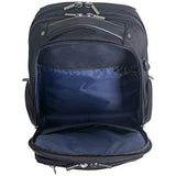 Kenneth Cole Reaction ProTec Travel Business Backpack 17" Laptop Computer TSA Checkpoint - Friendly Bookbag With USB Port, Black
