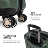 Kenneth Cole REACTION Renegade Luggage Expandable 8 - Wheel Spinner Lightweight Hardside Suitcase, Cilantro, 20 - inch Carry On