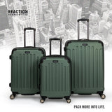 Kenneth Cole REACTION Renegade Luggage Expandable 8 - Wheel Spinner Lightweight Hardside Suitcase, Cilantro, 20 - inch Carry On
