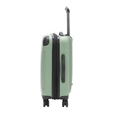 Kenneth Cole REACTION Renegade Luggage Expandable 8-Wheel Spinner Lightweight Hardside Suitcase, Seafoam, 20-Inch Carry On