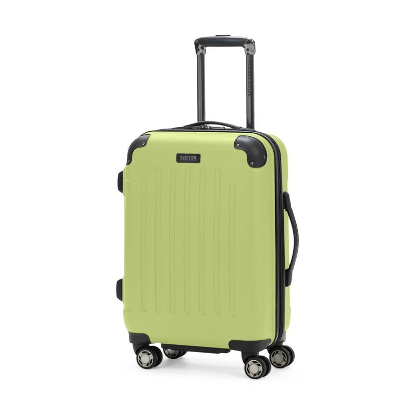 Kenneth Cole REACTION Renegade Luggage Expandable 8 - Wheel Spinner Lightweight Hardside Suitcase, Sunny Lime, 20 - Inch Carry On