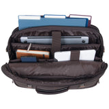 Kenneth Cole REACTION Show Business 16" Colombian Leather Business Laptop Portfolio Messenger Bag, Brown