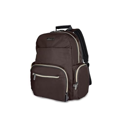 Kenneth Cole REACTION Sophie Backpack, Chocolate Brown, 15" Laptop | Backpacks4Less