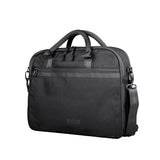 Kenneth Cole Recycled Polyester Slim 16" Laptop Business Briefcase, Black | Backpacks4Less