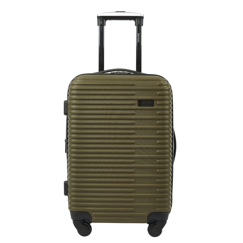 kensie 20" Hillsboro Expandable Carry - On Luggage, Olive