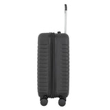 kensie 22" Graceful Hardside Carry - On Luggage, Black