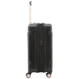 kensie 3 Piece Luggage Set, Black
