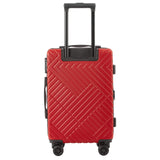kensie 3 Piece or 20" Tigard Luggage Set, Red, 3 Piece (28"/24"/20")