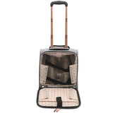 kensie Hudson Softside 3 - Piece Spinner Luggage Set, Heather Gray