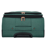 kensie Hudson Softside 3 - Piece Spinner Luggage Set, Smoke Pine