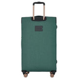 kensie Hudson Softside 3 - Piece Spinner Luggage Set, Smoke Pine
