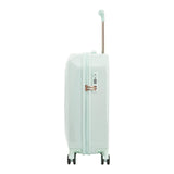 kensie Women's 2 Piece or 20" 3D Gemstone Luggage Set, Mint, 2 PC 28"