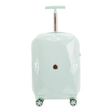 kensie Women's 2 Piece or 20" 3D Gemstone Luggage Set, Mint, 2 PC 28"