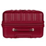 kensie Women's Alma Hardside Spinner Luggage,Expandable, Japanese Carmine Red, 3 Piece Set (20/24/28)