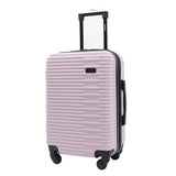kensie Women's Hillsboro Luggage & Travel Bags Set, Burnished Lilac, 20" Carry - On