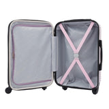 kensie Women's Hillsboro Luggage & Travel Bags Set, Burnished Lilac, 20" Carry - On