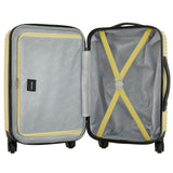 kensie Women's Hillsboro Luggage & Travel Bags Set, Dried Moss, 20" Carry - On