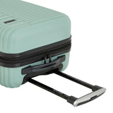 kensie Women's Hillsboro Luggage & Travel Bags Set, Green Granite, 20" Carry - On