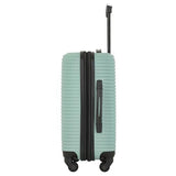 kensie Women's Hillsboro Luggage & Travel Bags Set, Green Granite, 20" Carry - On