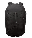 KEOFID Casual Backpack for Men and Women, Hiking Backpack for Travel, Black Daypacks for Sports, College, Water Resistant(Black)
