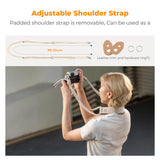 K&F CONCEPT Camera Sling Bag Small Compact Case, Cute Soft Camera Pouch Handbag for Urban Street Photography