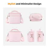 K&F CONCEPT Camera Sling Bag Small Crossbody Camera Case DSLR/SLR/Cute Compact Shoulder Photography Bags for Photographers