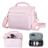 K&F CONCEPT Camera Sling Bag Small Crossbody Camera Case DSLR/SLR/Cute Compact Shoulder Photography Bags for Photographers