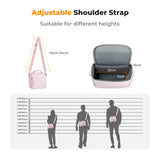 K&F CONCEPT Camera Sling Bag Small Crossbody Camera Case DSLR/SLR/Cute Compact Shoulder Photography Bags for Photographers
