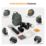 K&F CONCEPT Small Camera Bag for Photographer, Camera Sling Crossbody bag for DSLR/SLR/Mirrorless Camera, Compact Camera Case for Men and Women