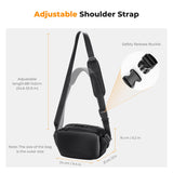 K&F Concept Small Sling Bag Everyday Shoulder Bag & Multifunction Photography Compact Crossbody Camera DSLR Portable Bag