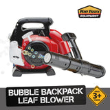 Kid Trax Bubble Leaf Blower Backpack - Bubble Machine, Toddler Outdoor Toys, Kids Leaf Blower, Kids Party Favors, Realistic Appearance, Easy to Use, Toddler Boy Toys and Girls, Ages 3+ and Above, RED