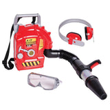 Kidoozie Just Imagine Backpack Leaf Blower for Outdoor Pretend Play. Includes Goggles & Earmuff Accessories. for Children Ages 3+