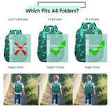 KingCheer Cute Preschool Backpack Toddler School Book Bag for Girls Boys Kids Kindergarten Nursery Travel Bag with Chest Strap(12inch, Green Dinosaur)