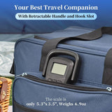 KINGON Rechargeable Luggage Scale, Digital Portable Bag Scale for Travel, Suitcase Weight Scale with Strap & Comfortable Handle, 110lb/50kg Capacity