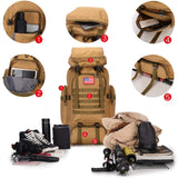 King'sGuard 70L Camping Hiking Backpack Tactical Backpack Military Molle Rucksack Backpack for Outdoor