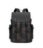 KingTo Laptop Backpack for Men Luxury Anti - Theft Travel Backpack Casual Business Waterproofing Computer Bag (B - Brown)