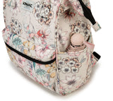 Kinmac Wide Open Style Laptop Backpack for Laptop Up to 15.6 Inch Men Women Travel Outdoor Backpack (Floral)