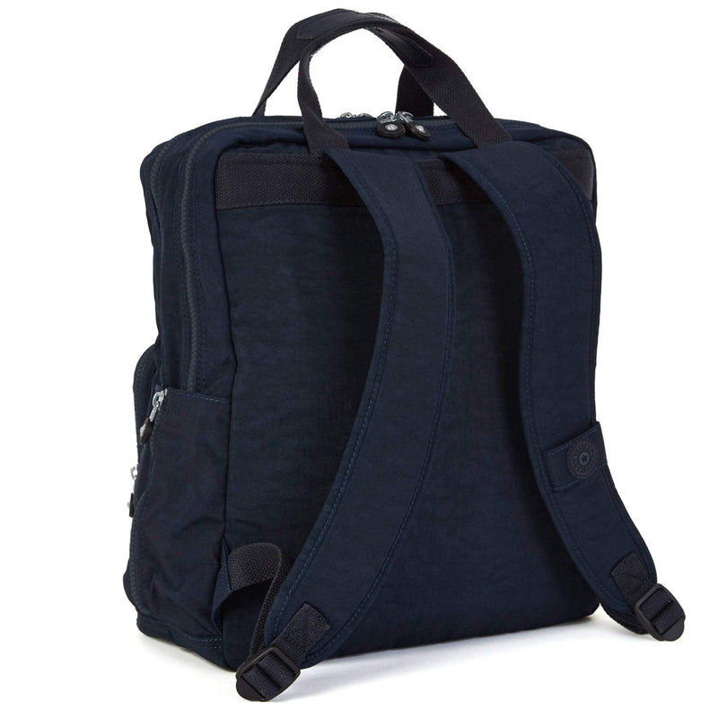 Kipling Audrie Backpack Diaper Bag True Blue Tonal