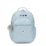 Kipling Seoul Extra Large 17" Laptop Backpack Bridal Blue