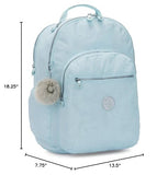 Kipling Seoul Extra Large 17" Laptop Backpack Bridal Blue