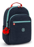 KIPLING SEOUL Large Backpack Cosmo Blue C (Blue)
