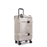 Kipling Spontaneous Medium Rolling Luggage Metallic Glow One Size
