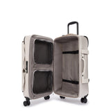 Kipling Spontaneous Medium Rolling Luggage Metallic Glow One Size