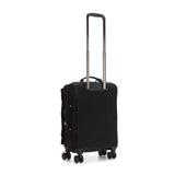 Kipling Spontaneous Softside Spinner Wheel Luggage, Integrated TSA Accepted Lock, Black Noir, Carry - On 21,KI5508