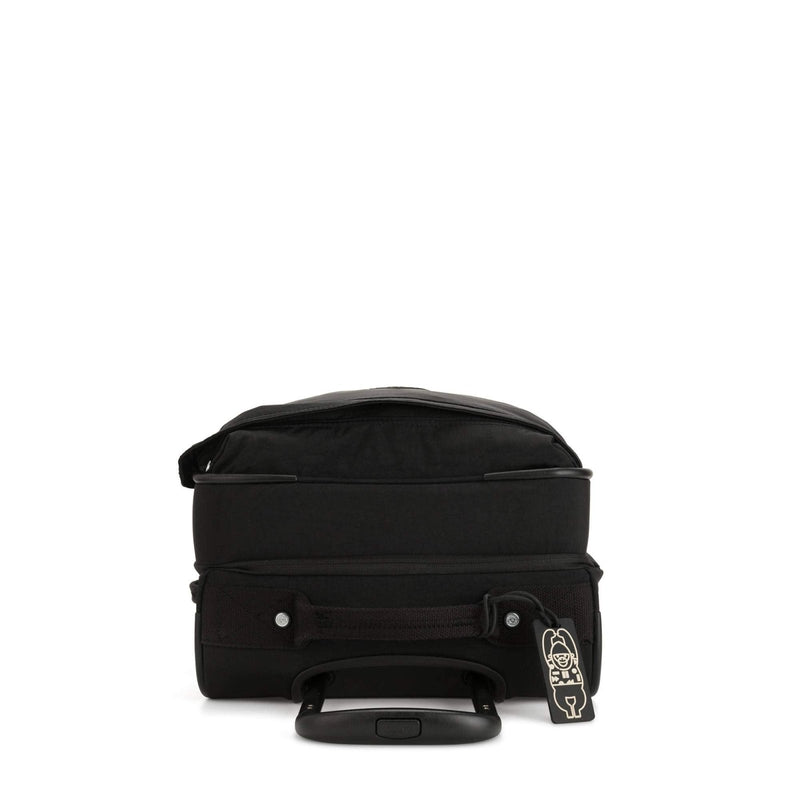 Kipling Spontaneous Softside Spinner Wheel Luggage, Integrated TSA Accepted Lock, Black Noir, Carry - On 21,KI5508
